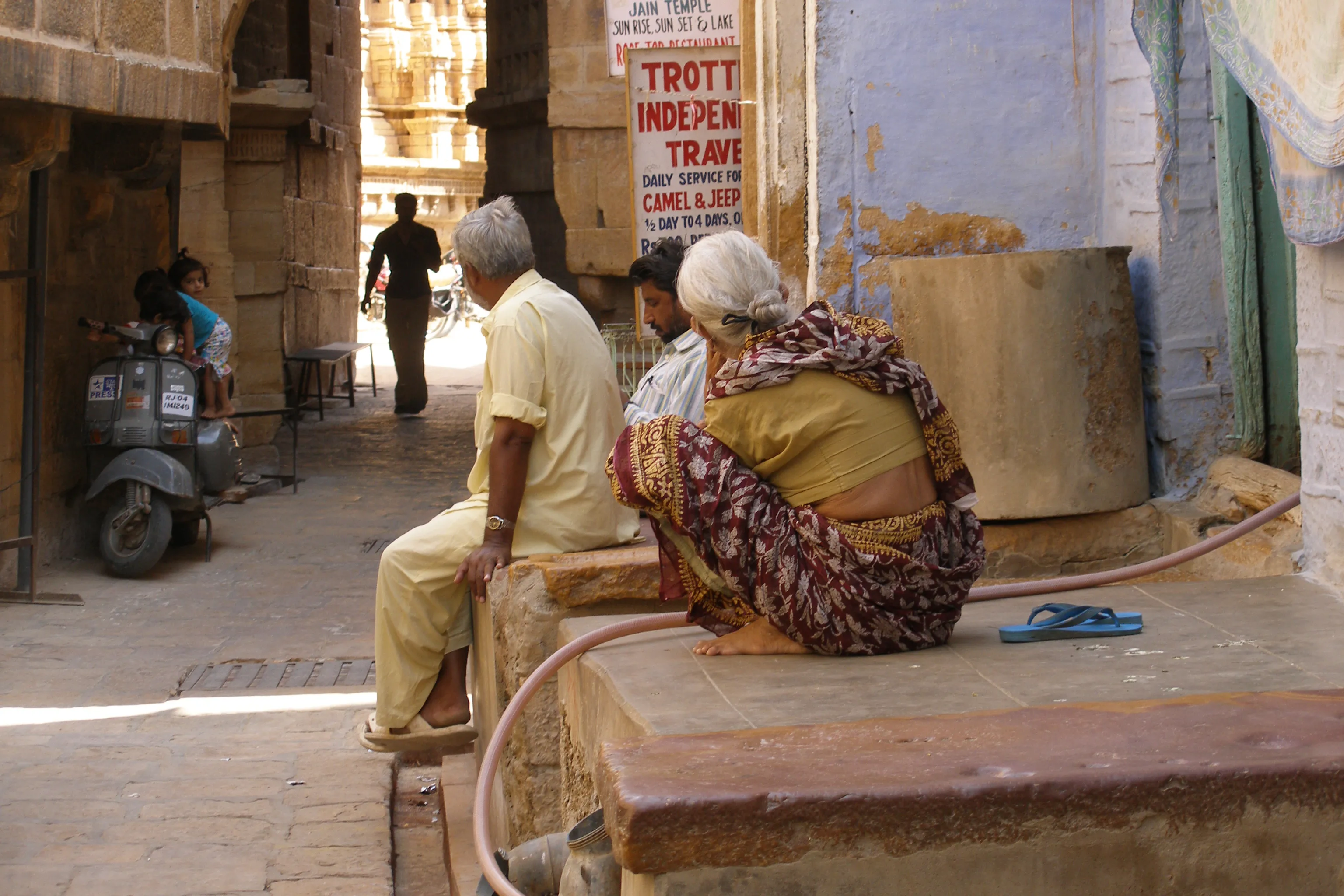 Jaisalmer Fort Main Gate, where the Trotters office is located