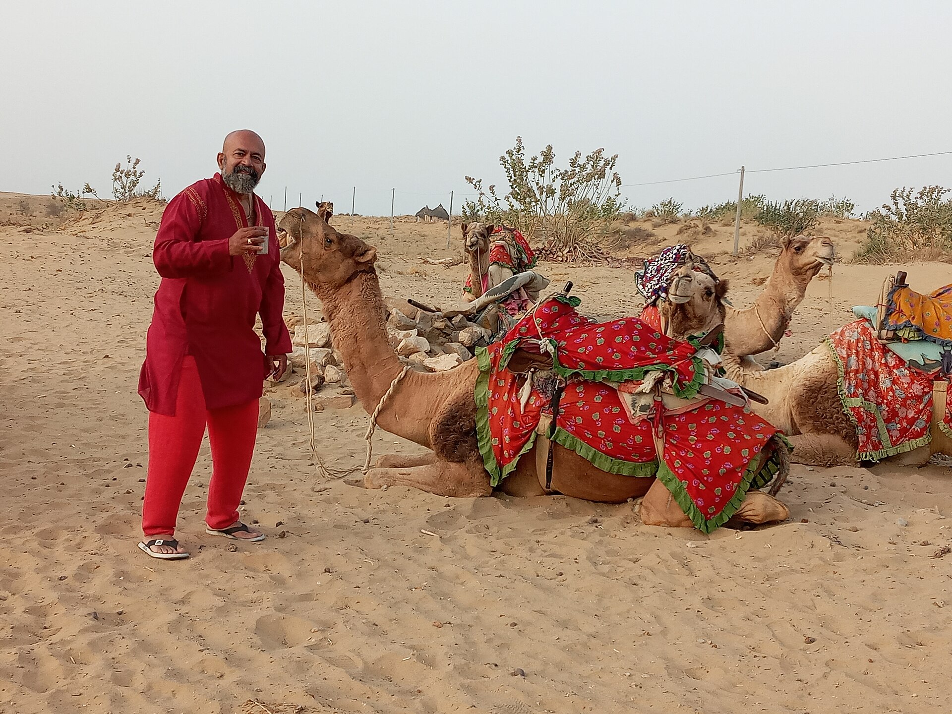 Overnight Camel Safari - 4C — desert experience in Jaisalmer